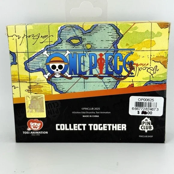 One Piece Luffy & Thousand Sunny 2-Pin Set 2025 Comic Con Exclusive Pin‎ Club
